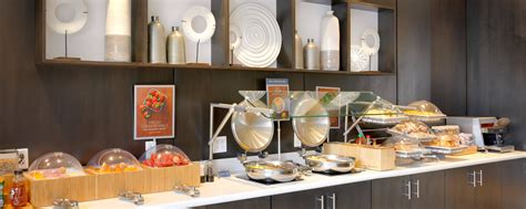 Beautifully refreshed and modernly innovative. . Springhill suites breakfast